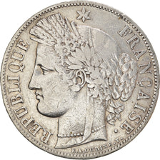 Münze, Frankreich, Cérès, 5 Francs, 1850, Paris, S, Silber, KM:761.1
