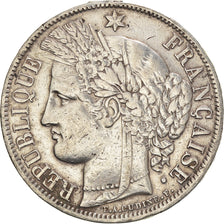Coin, France, Cérès, 5 Francs, 1851, Paris, VF(30-35), Silver, KM:761.1
