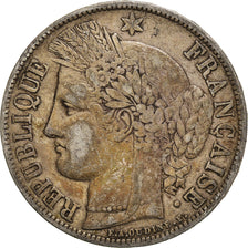 Coin, France, Cérès, 5 Francs, 1851, Paris, VF(30-35), Silver, KM:761.1