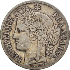 Coin, France, Cérès, 5 Francs, 1851, Paris, VF(30-35), Silver, KM:761.1