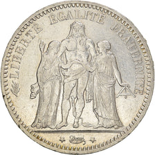 Monnaie, France, Hercule, 5 Francs, 1873, Paris, TTB, Argent, Gadoury:745.a