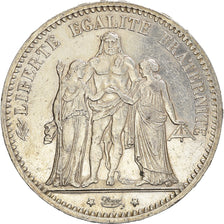 Coin, France, Hercule, 5 Francs, 1873, Paris, AU(50-53), Silver, KM:820.1
