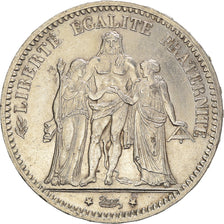 Coin, France, Hercule, 5 Francs, 1873, Paris, AU(55-58), Silver, KM:820.1