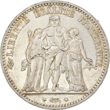 Coin, France, Hercule, 5 Francs, 1874, Paris, EF(40-45), Silver, KM:820.1