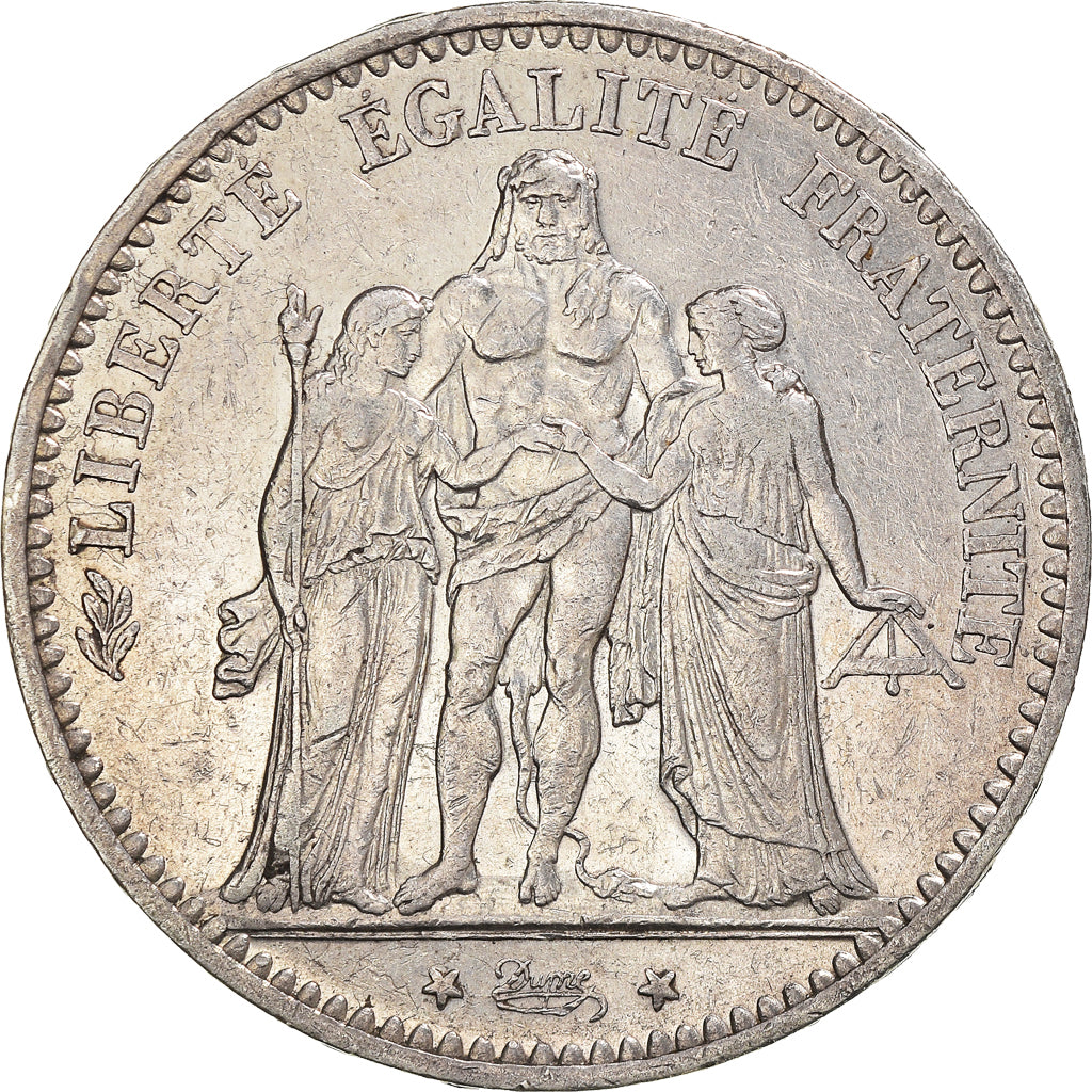 Coin, France, Hercule, 5 Francs, 1874, Paris, EF(40-45), Silver, KM:820.1