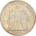 Moneda, Francia, Hercule, 5 Francs, 1875, Paris, BC+, Plata, KM:820.1