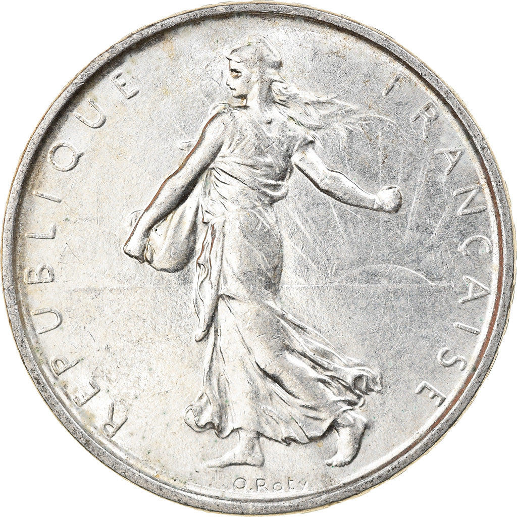 Moneta, Francia, Semeuse, 5 Francs, 1964, Paris, SPL-, Argento, KM:926