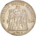 Coin, France, Hercule, 5 Francs, 1876, Paris, EF(40-45), Silver, KM:820.1