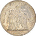 Coin, France, Hercule, 5 Francs, 1876, Paris, AU(50-53), Silver, KM:820.1