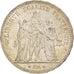 Coin, France, Hercule, 5 Francs, 1876, Paris, AU(55-58), Silver, KM:820.1