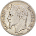 Moneta, Francia, Napoleon III, 5 Francs, 1868, Paris, MB, Argento, KM:799.1