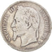 Munten, Frankrijk, Napoleon III, 5 Francs, 1869, Paris, FR, Zilver, KM:799.1