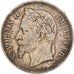 Munten, Frankrijk, Napoleon III, 5 Francs, 1870, Paris, FR, Zilver, KM:799.1