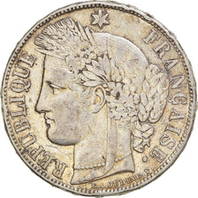 Coin, France, Cérès, 5 Francs, 1870, Paris, VF(30-35), Silver, KM:819