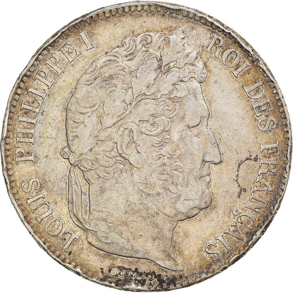 Coin, France, Louis-Philippe, 5 Francs, 1834, Bayonne, VF(30-35), Silver