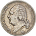 Munten, Frankrijk, Louis XVIII, 5 Francs, 1816, Toulouse, FR+, Zilver, KM:711.9
