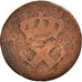 Munten, Franse koloniën, 9 Deniers, 1722, Unknown, ZG, Koper, KM:5.2