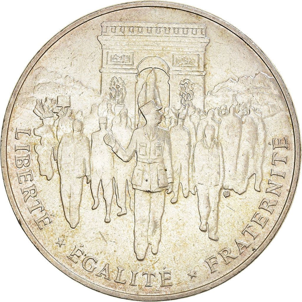 Monnaie, France, Libération de Paris, 100 Francs, 1994, SUP, Argent