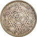 Coin, Morocco, Mohammed V, 100 Francs, 1953, Paris, EF(40-45), Silver, KM:52