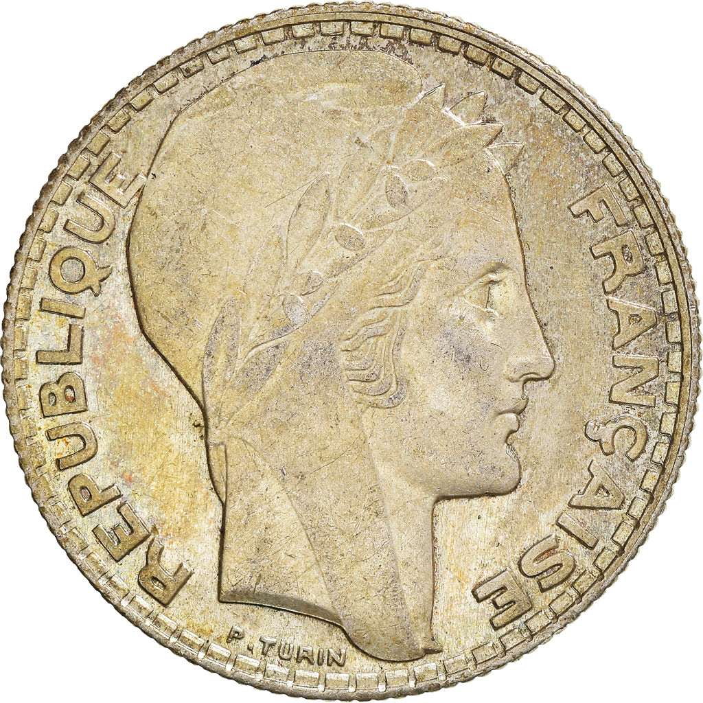 Coin, France, Turin, 10 Francs, 1930, Paris, AU(55-58), Silver, KM:878