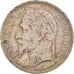 Coin, France, Napoleon III, 5 Francs, 1868, Strasbourg, EF(40-45), Silver
