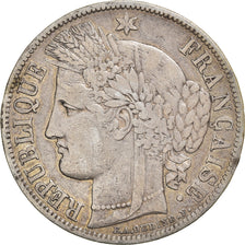 Coin, France, Cérès, 5 Francs, 1851, Paris, VF(30-35), Silver, KM:761.1