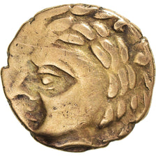 Münze, Aulerci Cenomani, 1/4 Stater, 80-50 BC, Le Mans, SS, Gold