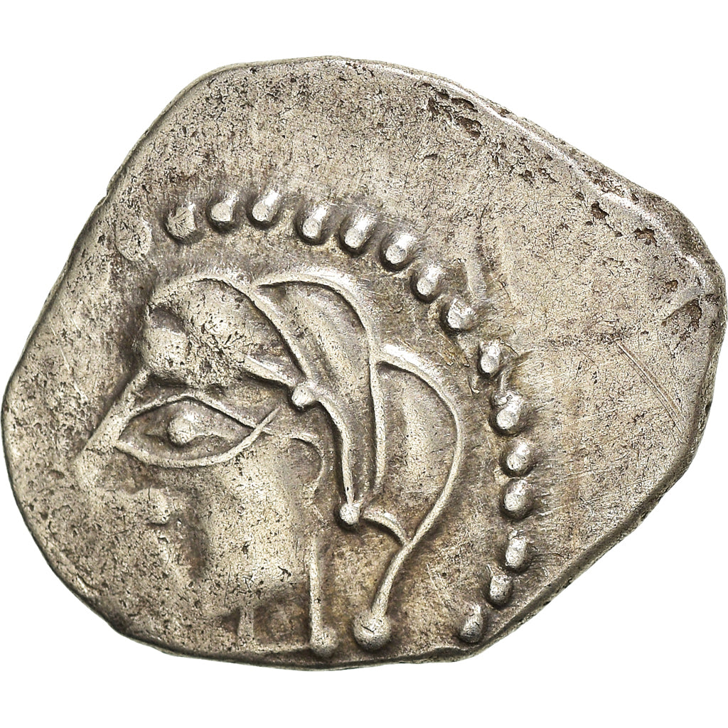 Coin, Bituriges, Denier au glaive, 1st century BC, AU(50-53), Silver