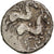 Münze, Pictones, Drachme aux 2 chevaux, Ist century BC, SS, Silber
