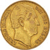 Moneta, Belgio, Leopold I, 20 Francs, 1865, BB, Oro, KM:23