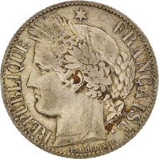 Münze, Frankreich, Cérès, Franc, 1872, Bordeaux, SS, Silber, KM:822.2