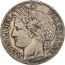 Monnaie, France, Cérès, 5 Francs, 1849, Paris, TB+, Argent, Gadoury:719