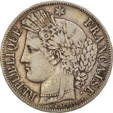 Coin, France, Cérès, 5 Francs, 1849, Paris, VF(30-35), Silver, KM:761.1