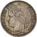 Moneta, Francia, Cérès, 5 Francs, 1850, Paris, BB, Argento, KM:761.1