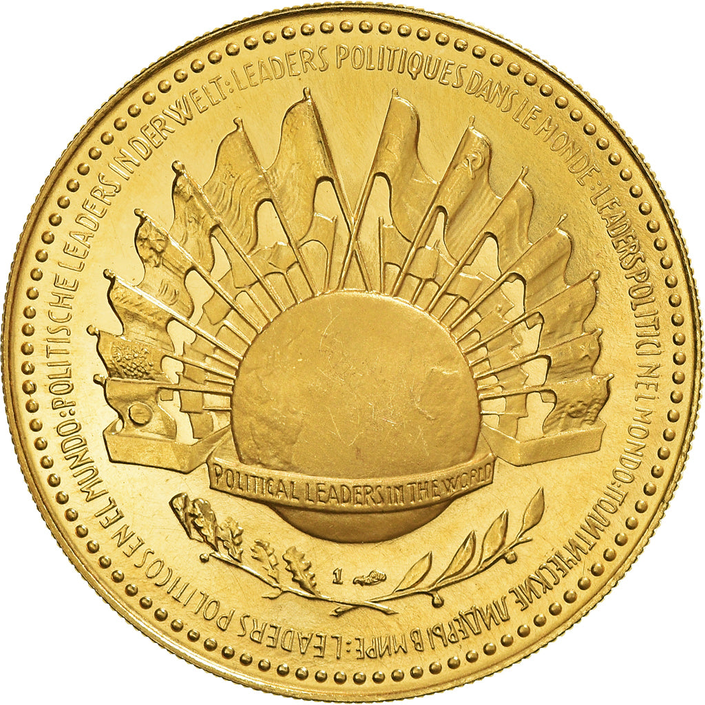 Frankreich, Medaille, French Fifth Republic, Général De Gaulle, 1982, UNZ+