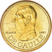Francia, medalla, French Fifth Republic, Général De Gaulle, 1982, SC+, Oro