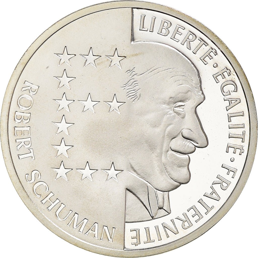 Coin, France, Schuman, 10 Francs, 1986, Paris, BE, MS(65-70), Silver, KM:958b