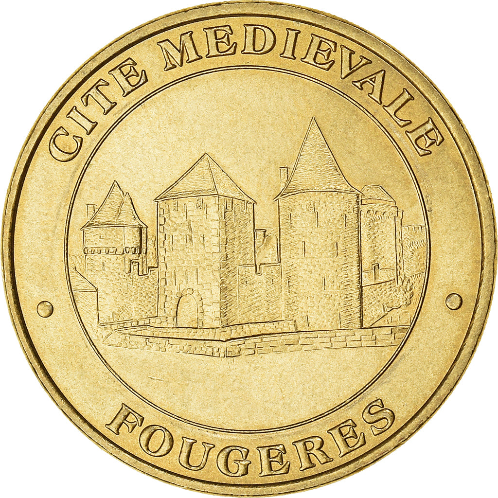 França, Token, Token Turístico, Fougères - Cité médiévale n°1, Artes e