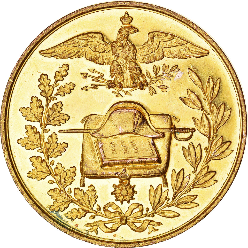 France, Médaille, Souvenir du Centenaire de Napoléon Ier, History, 1869, SUP