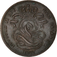Moneta, Belgio, Leopold II, Centime, 1899, BB+, Rame, KM:33.1