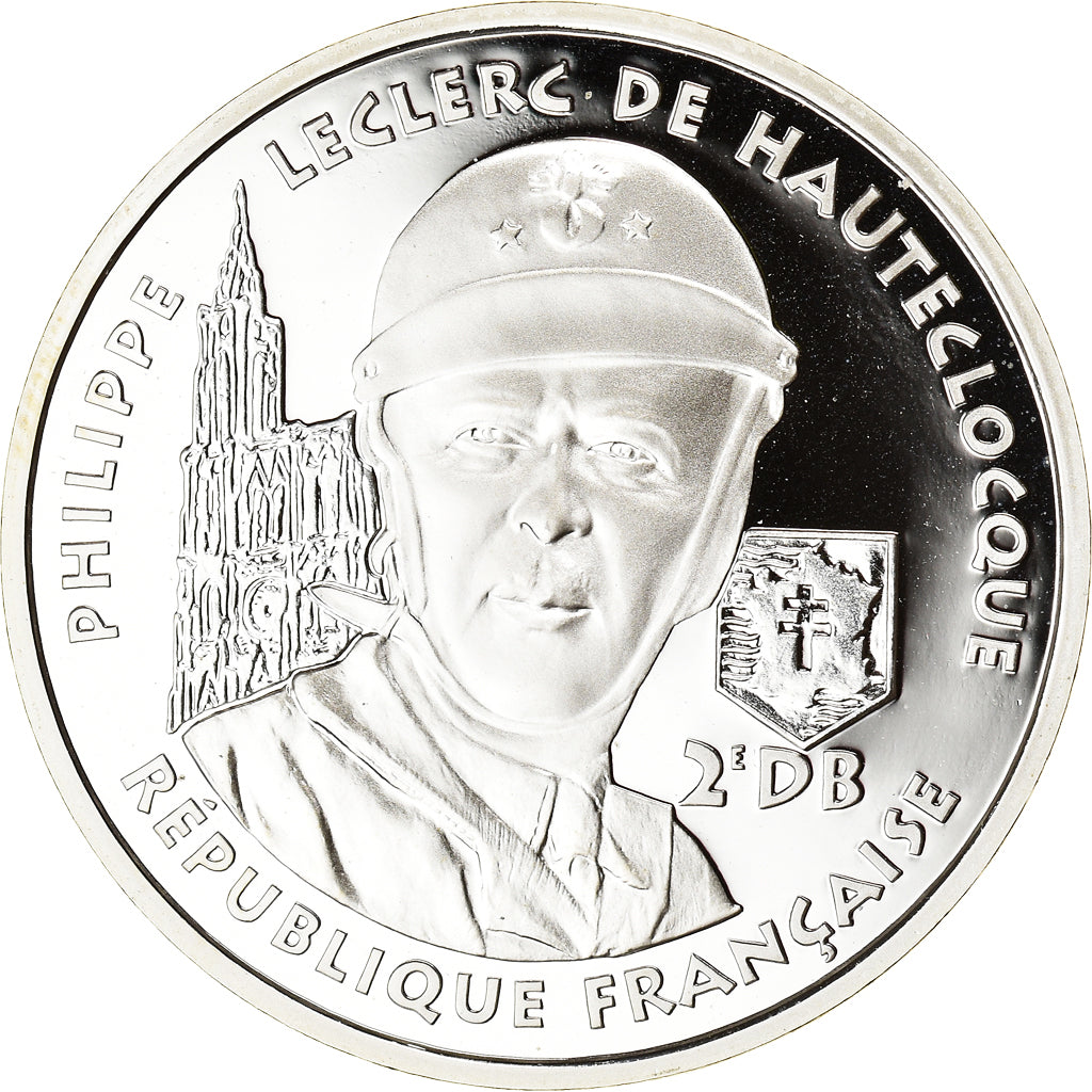 Coin, France, Général Leclerc, Libération, 100 Francs, 1994, BE, MS(65-70)