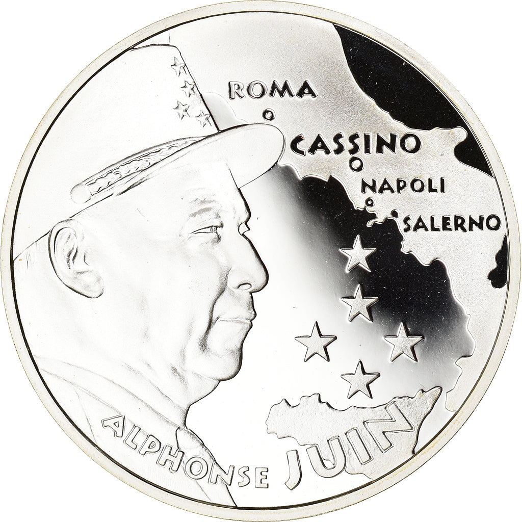 Coin, France, Alphonse Juin, 100 Francs, 1994, BE, MS(65-70), Silver, KM:1041