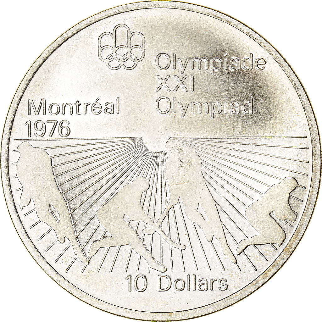 Moneta, Canada, Elizabeth II, 10 Dollars, 1976, Royal Canadian Mint, Ottawa