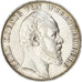 Coin, German States, WURTTEMBERG, Karl I, Thaler, 1871, AU(50-53), Silver