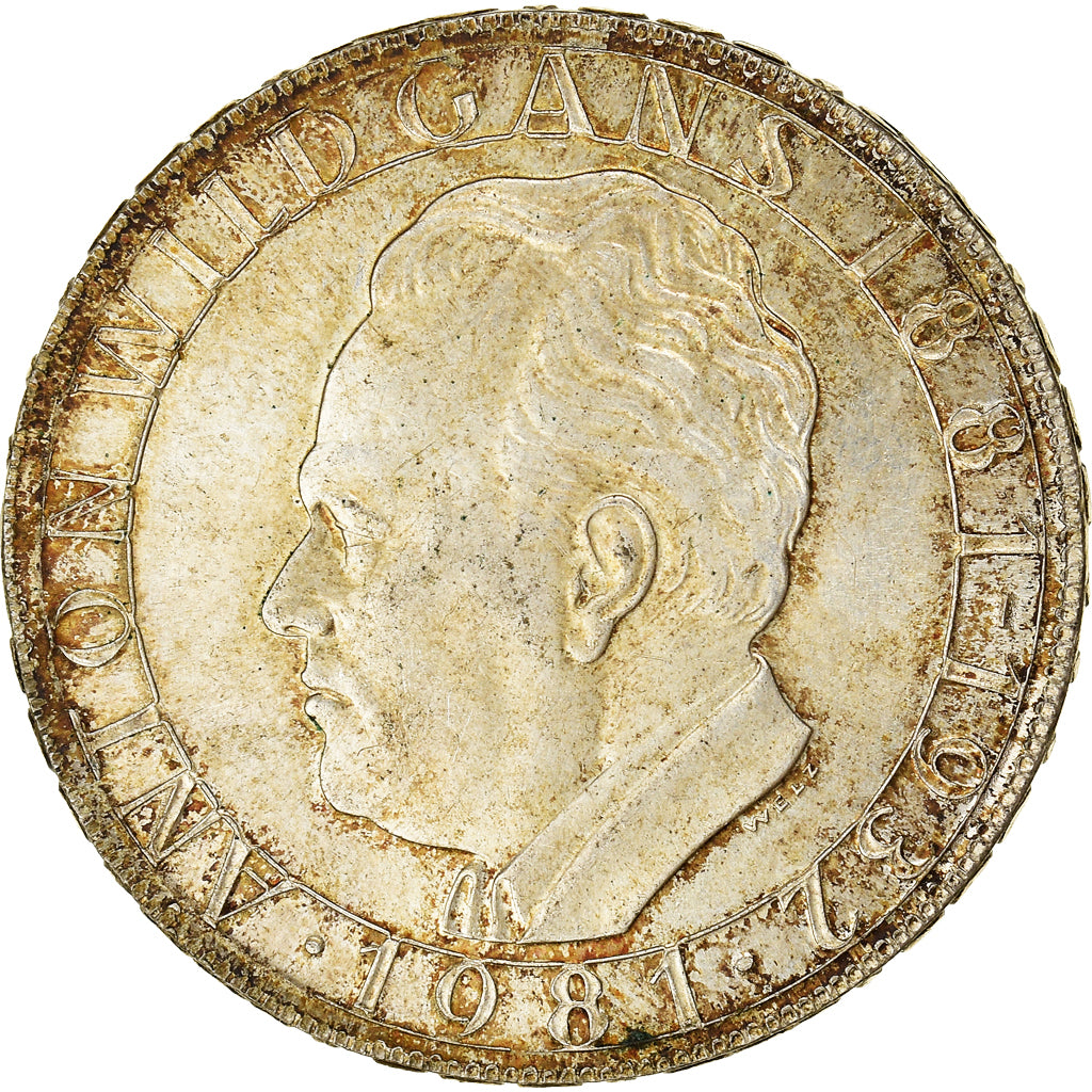 Moeda, Áustria, 500 Schilling, 1981, Vienna, MS(63), Prata, KM:2952