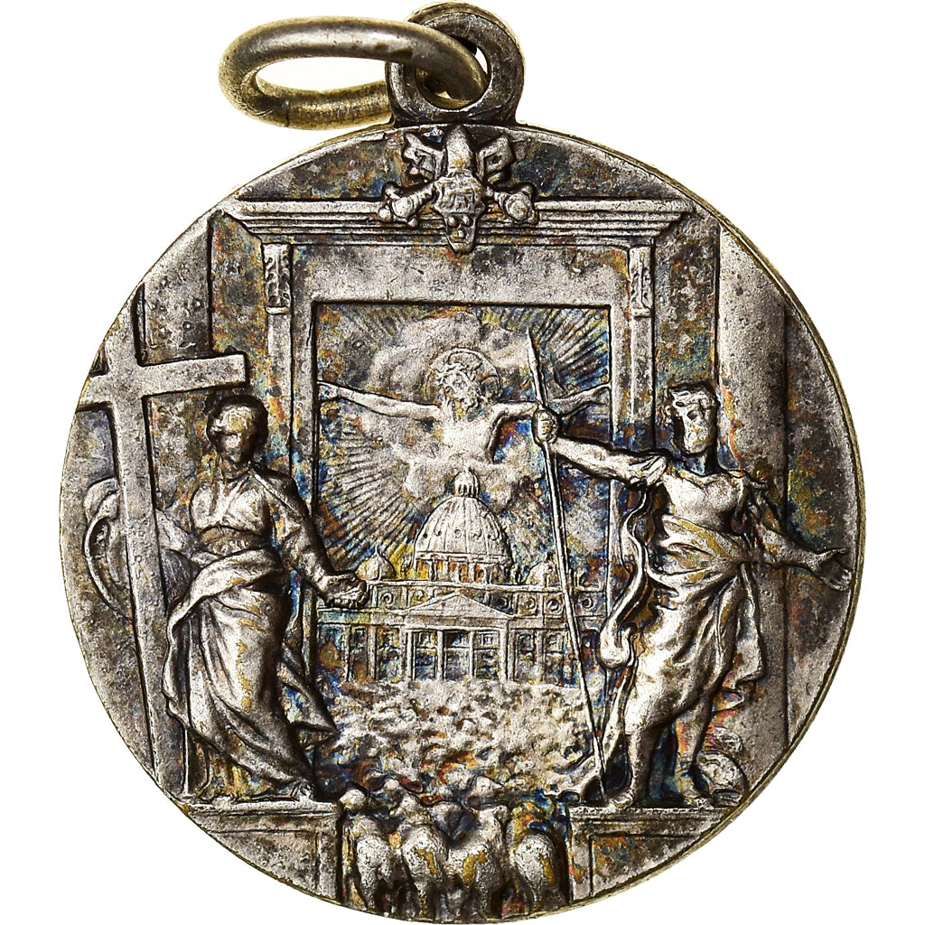 Vatican, Médaille, Pius XI, Religions & beliefs, 1933, TTB+, Argent