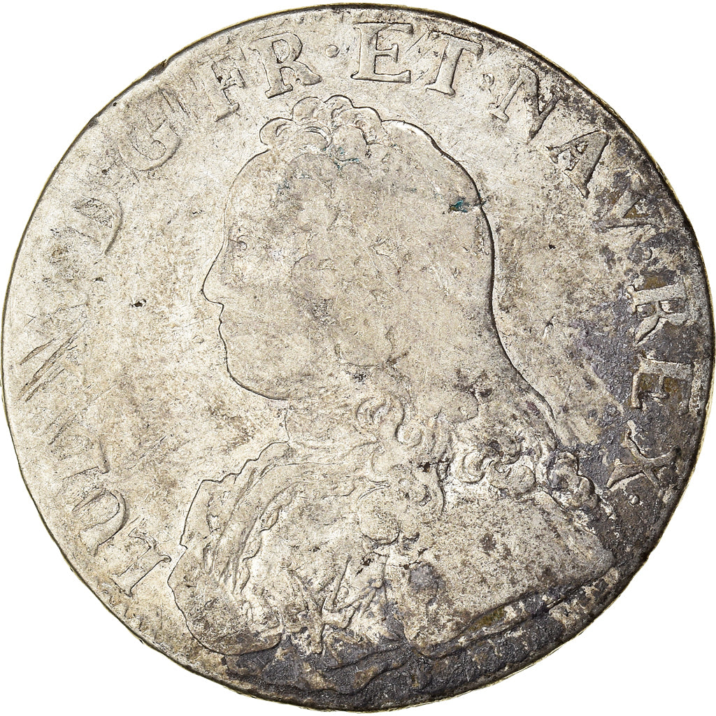 Münze, Frankreich, Louis XV, Écu aux branches d'olivier, Ecu, 1726, Lyon, S