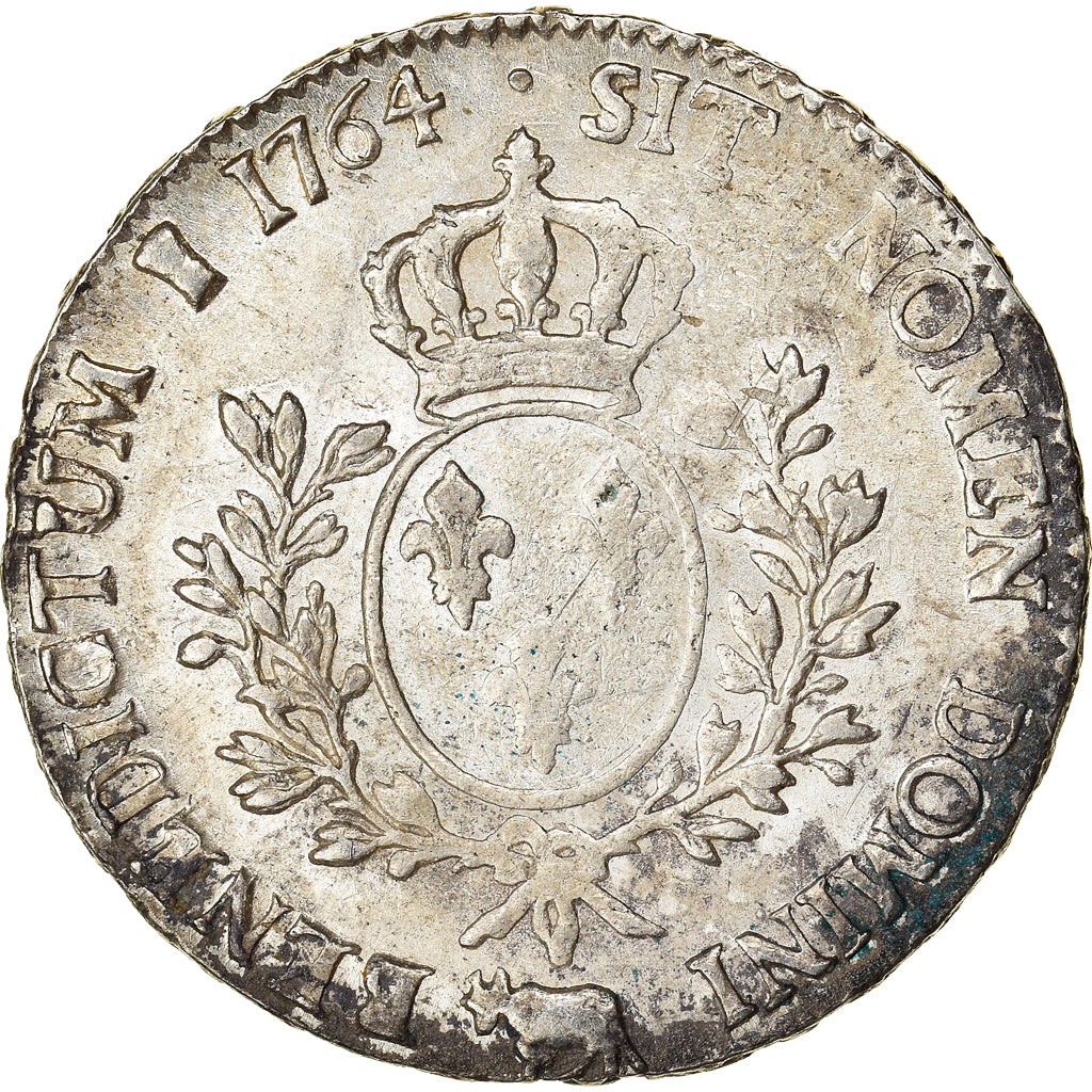 Monnaie, France, Louis XV, Écu de Béarn au bandeau, Ecu, 1764, Pau, TB+