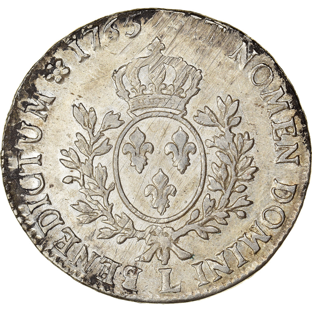 Münze, Frankreich, Louis XV, Écu au bandeau, Ecu, 1765, Bayonne, SS, Silber