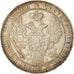 Munten, Polen, Nicholas I, 10 Zlotych-1-1/2 Rubles, 1833, Moneta Wschovensis